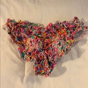 Multi color Cheeky bikini bottoms